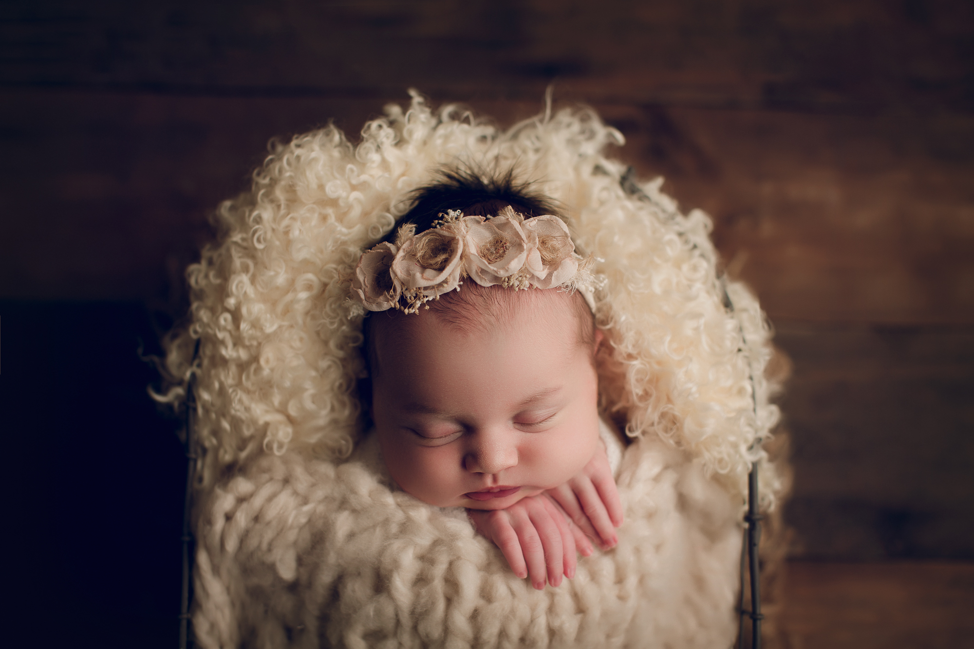 Adelaide Newborn photographer photo of a newborn baby.