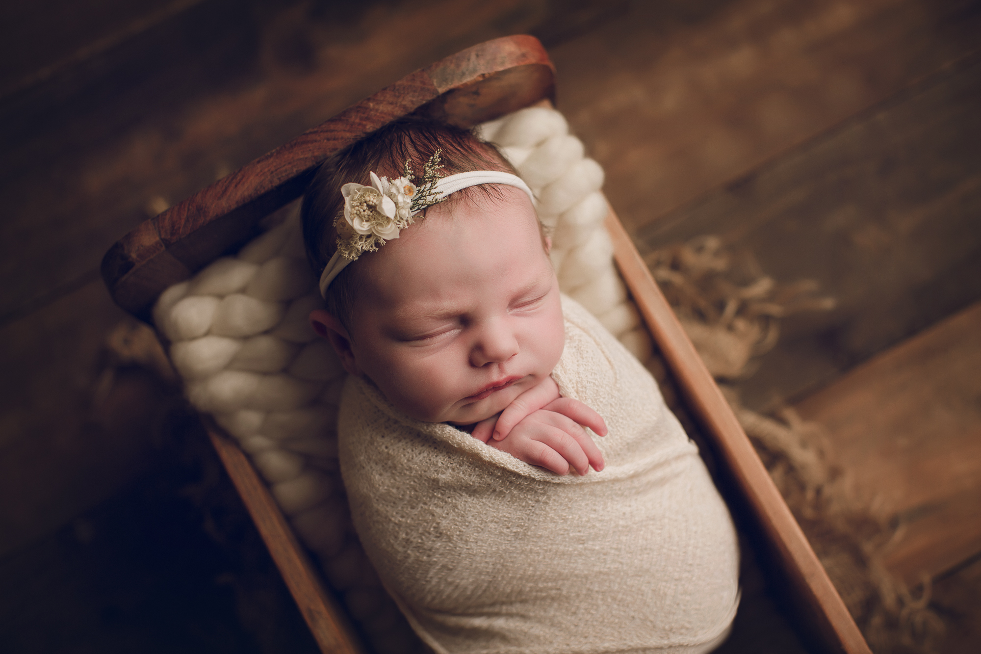 Adelaide newborn photography photo of a newborn baby.