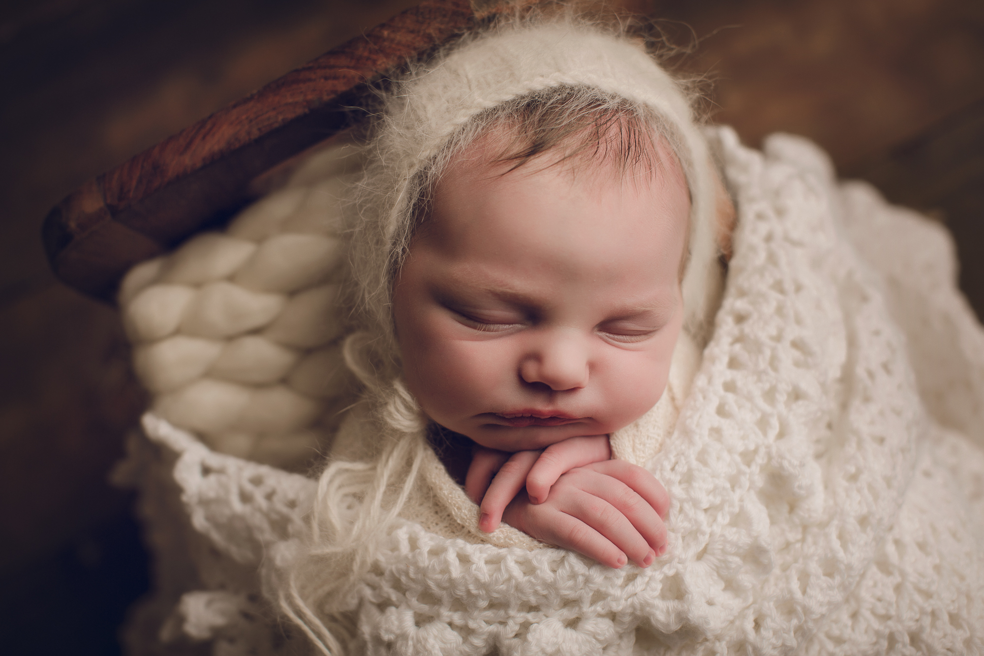 Adelaide newborn photography photo of a newborn baby.