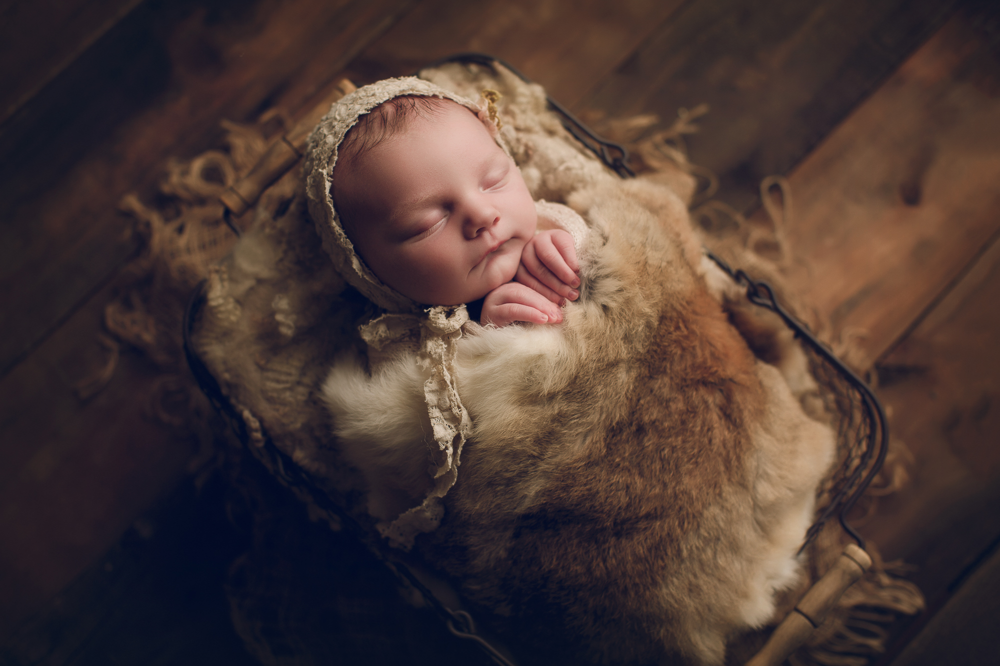 Adelaide newborn photography photo of a newborn baby.