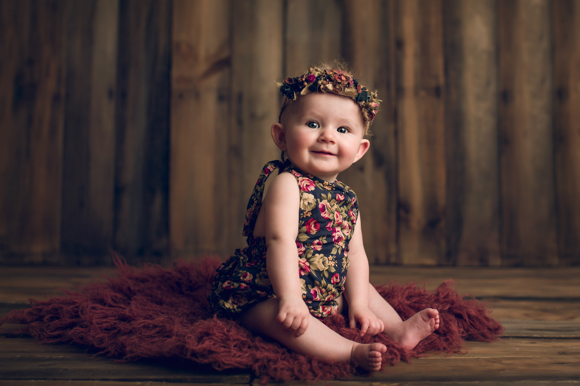 Adelaide Newborn photographer photo of a 6 month old baby.