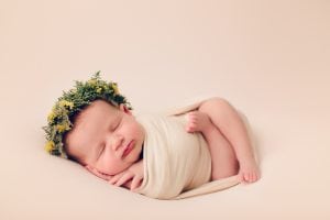 Adelaide Newborn photographer photo of a newborn baby.