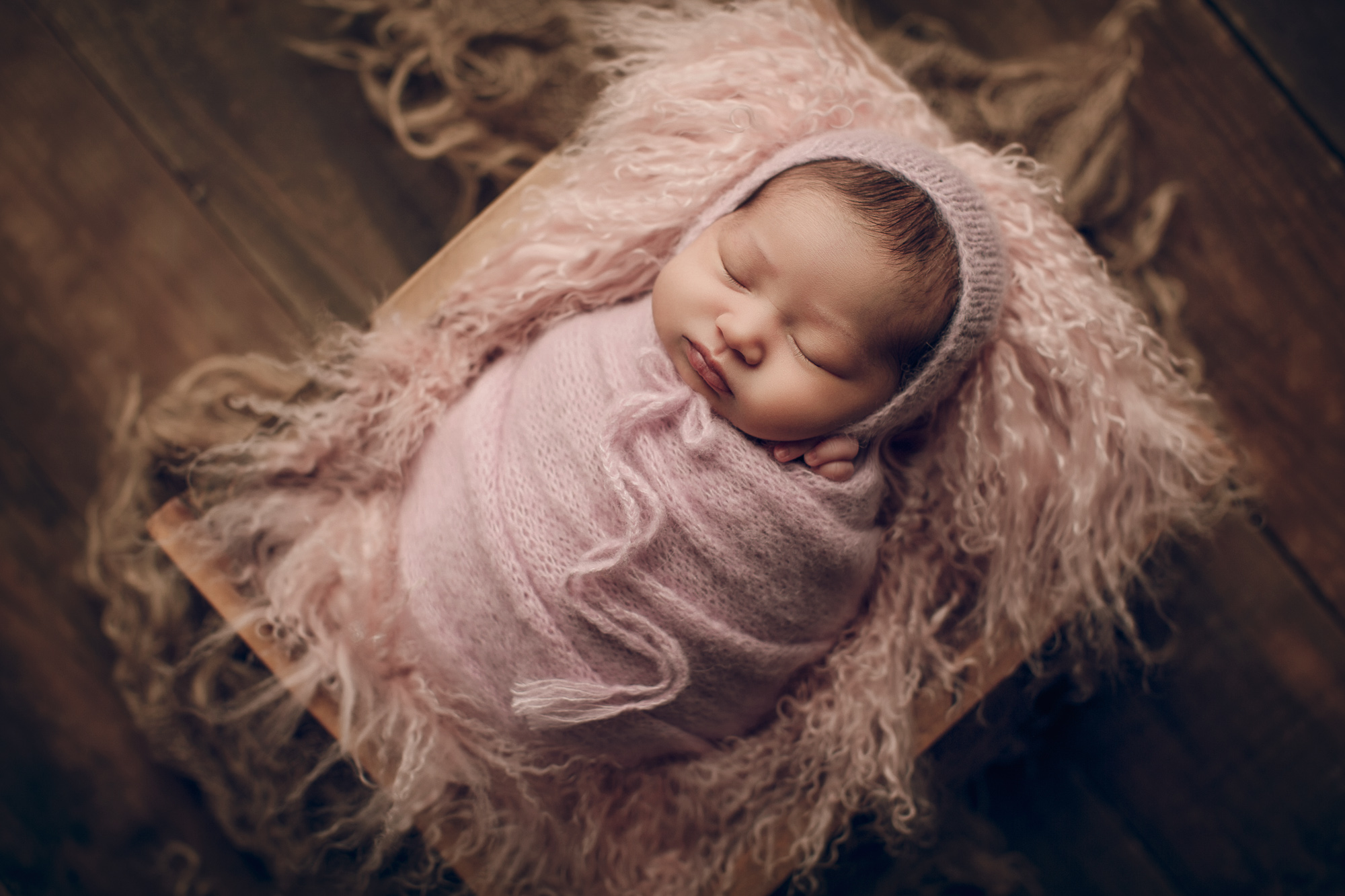 Adelaide Newborn photography photo of a newborn baby girl.