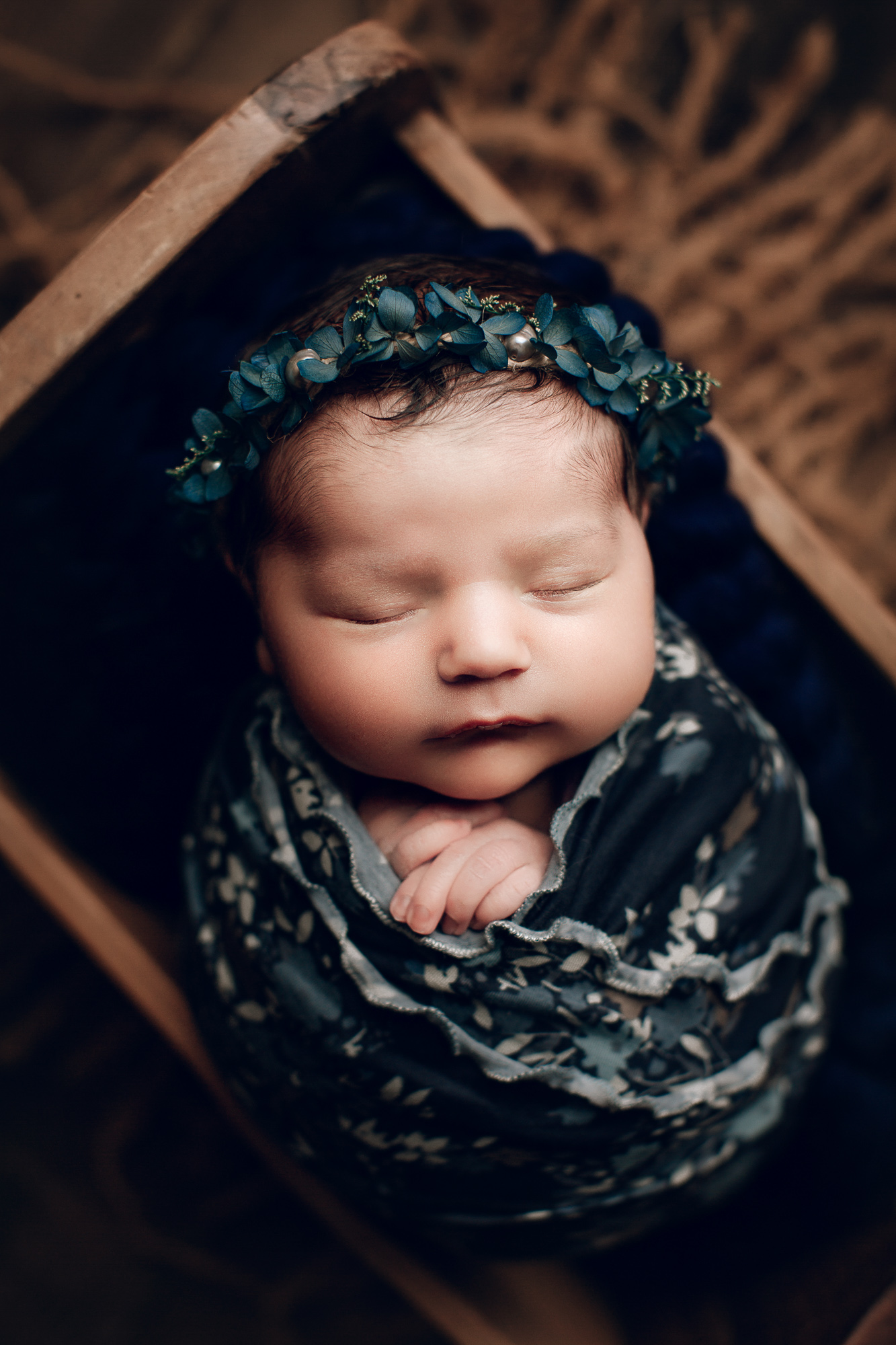 Adelaide newborn baby photographer's photo of a newborn baby.