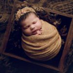 Adelaide newborn baby photographer's photo of a newborn baby girl.