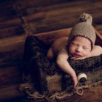 Adelaide newborn baby photographer's photo of a newborn baby.