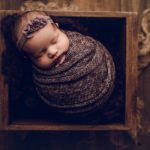 Adelaide newborn baby photographer's photo of a newborn baby.