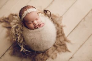 Adelaide newborn baby photographer's photo of a newborn baby.