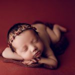 Adelaide newborn baby photographer's photo of a newborn baby girl.