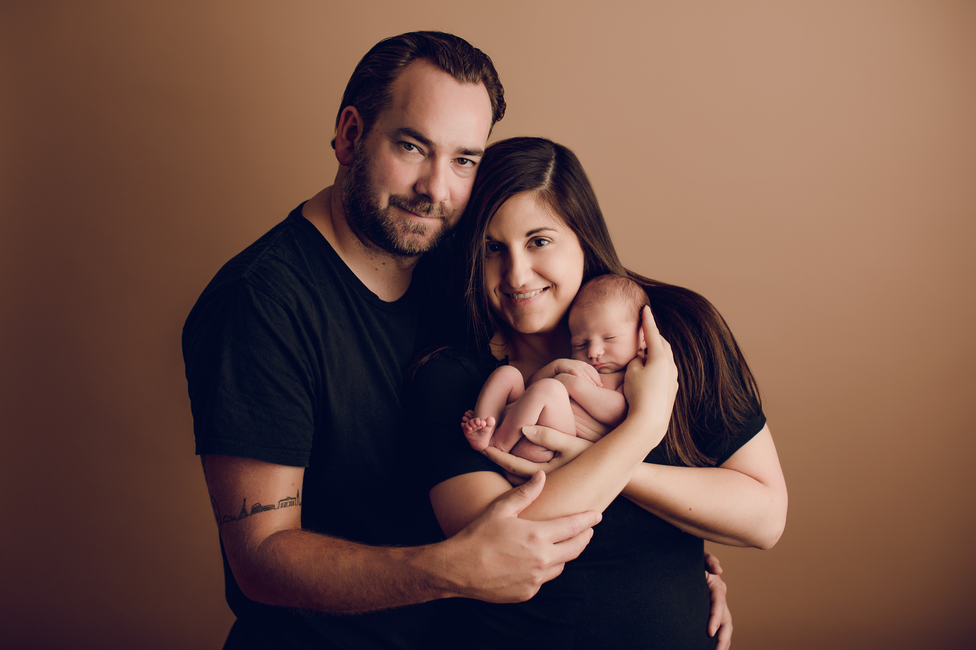 Adelaide newborn baby photographer's photo of a newborn baby girl.