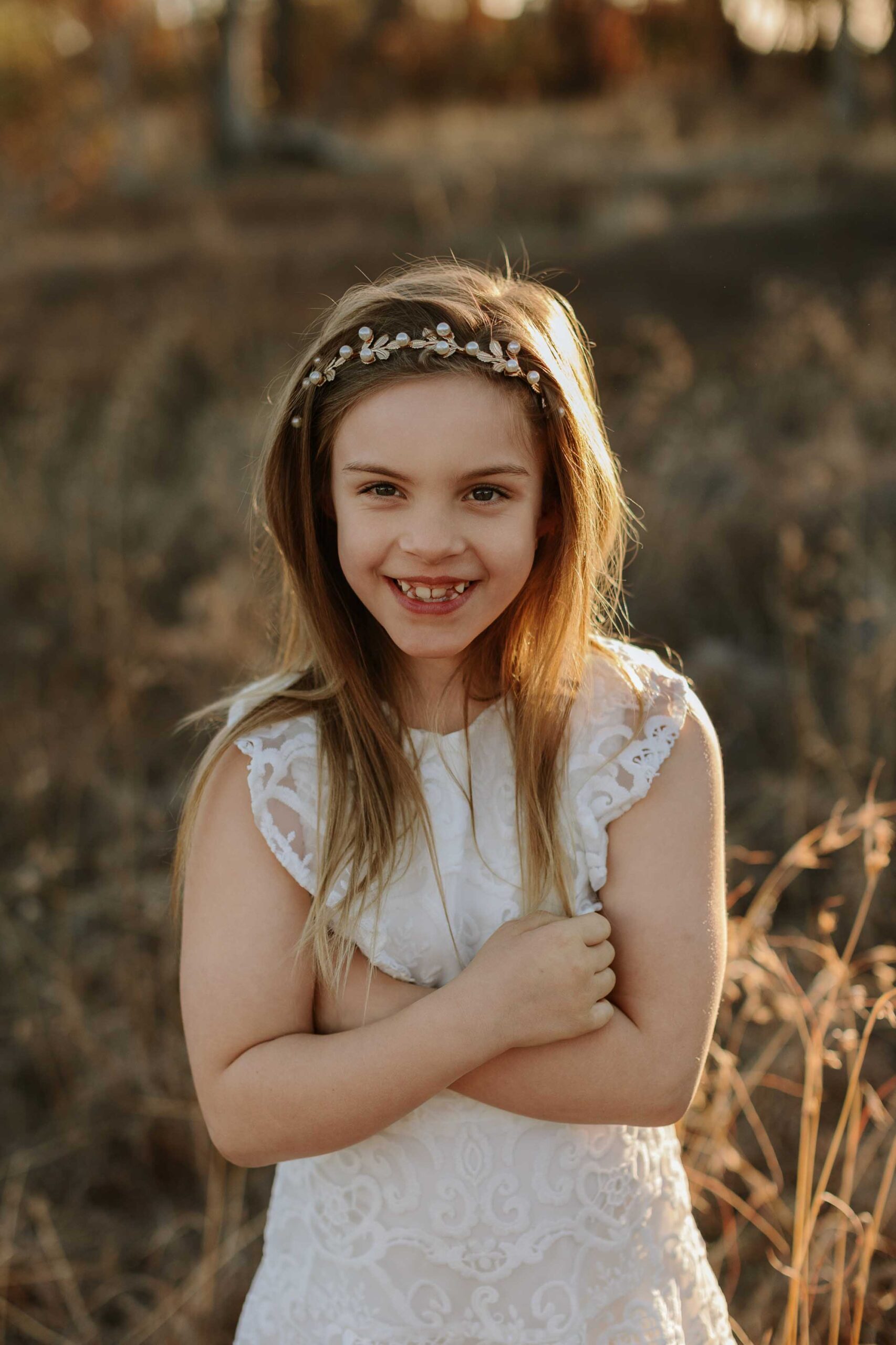 A child at a family session in adelaide.