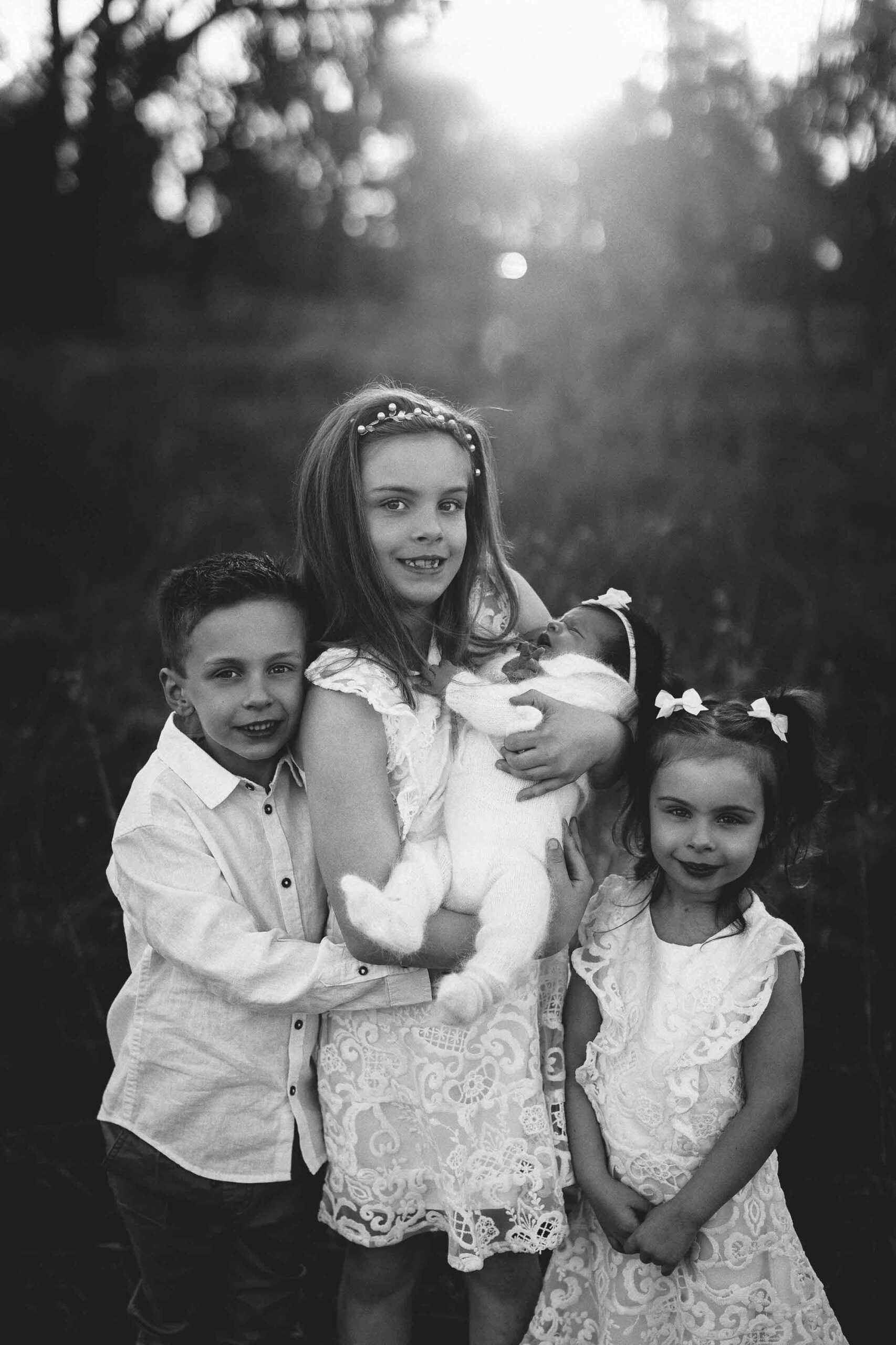 Siblings from Adelaide at a family photography session.