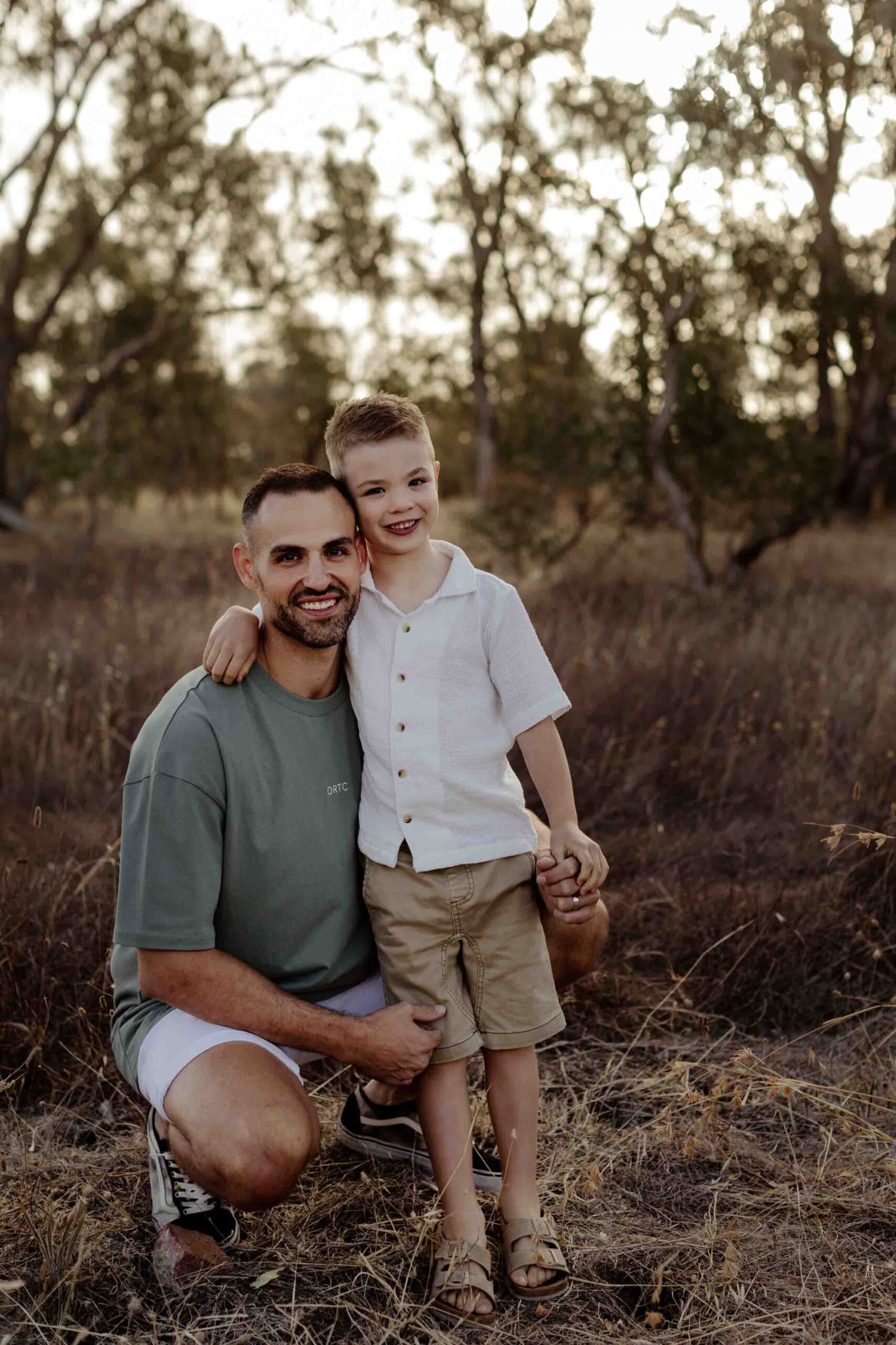 Adelaide family photographer capturing genuine parent and child connection.